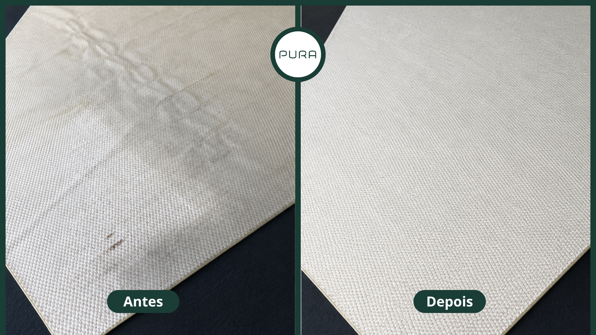Tapete antes e depois — Pura em Casa